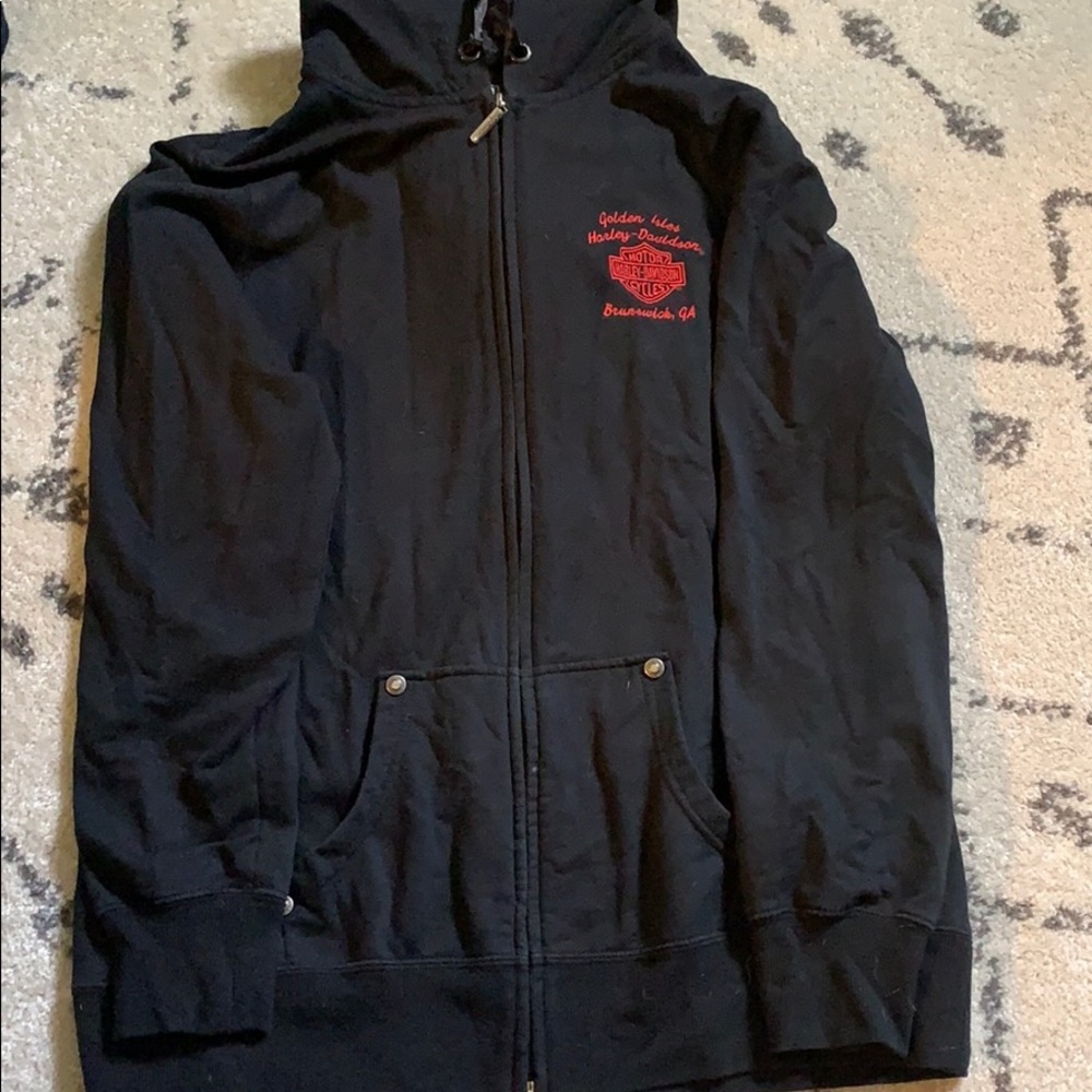 Harley Davidson Full Zip Hoodie